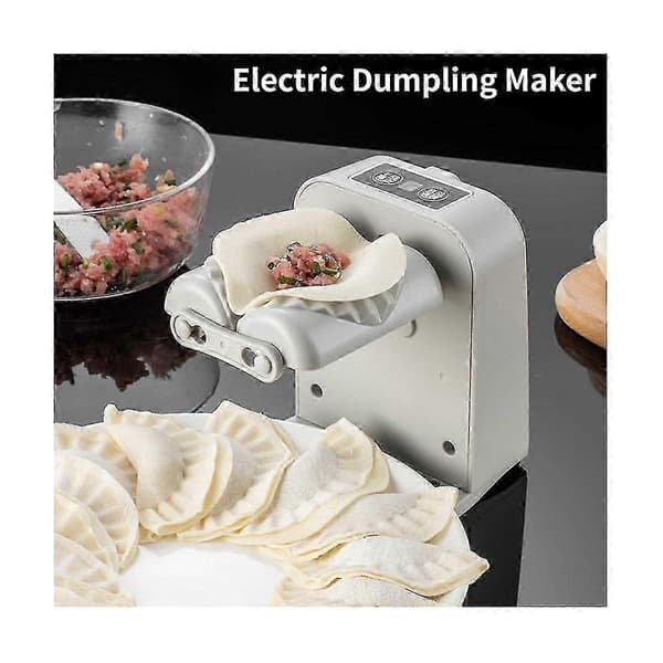 Automatisk Dumpling Maker Elektrisk Dumpling Formpresse for Hjemmebruk White
