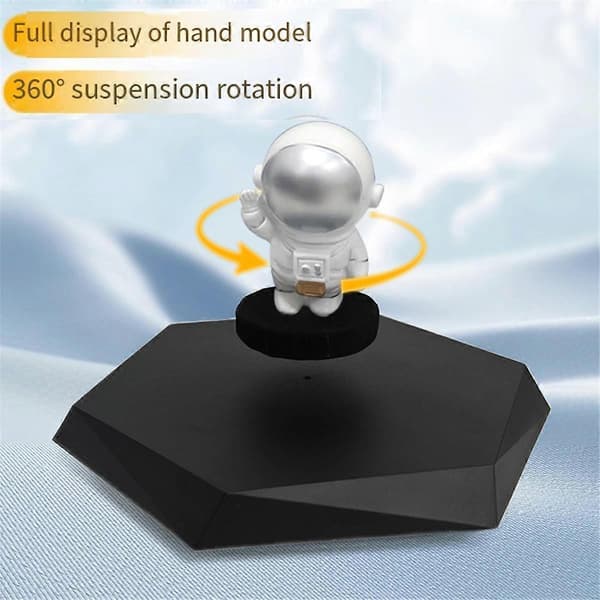 [14]360° Rotation Magnetisk Levitation Displaystativ til Legetøj Smykker Displaystativ Fancy Flydende Display