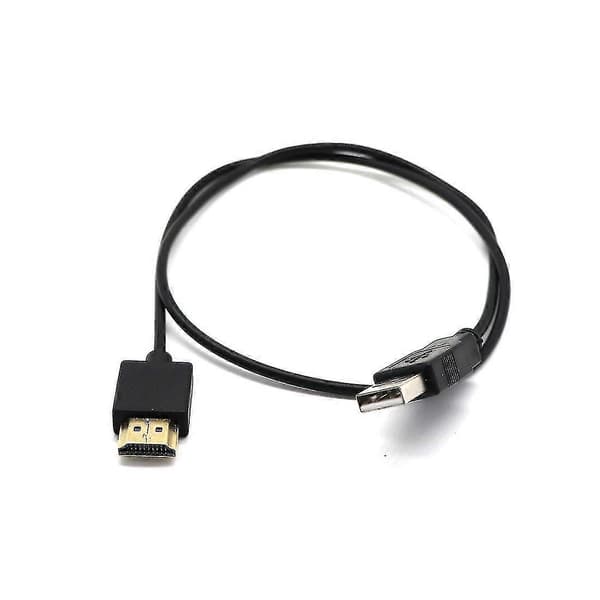 HDMI 1.4 til USB 2.0 Konverterstik til Enhedsforbindelse black