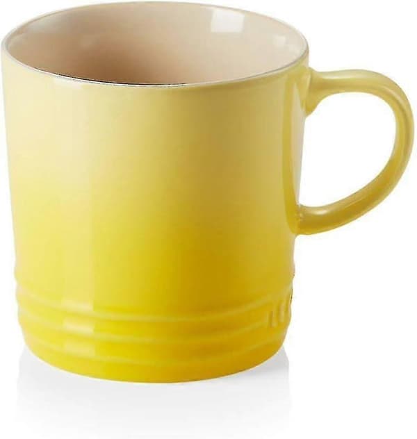 350 ml gul keramisk kaffekopp for te og espresso