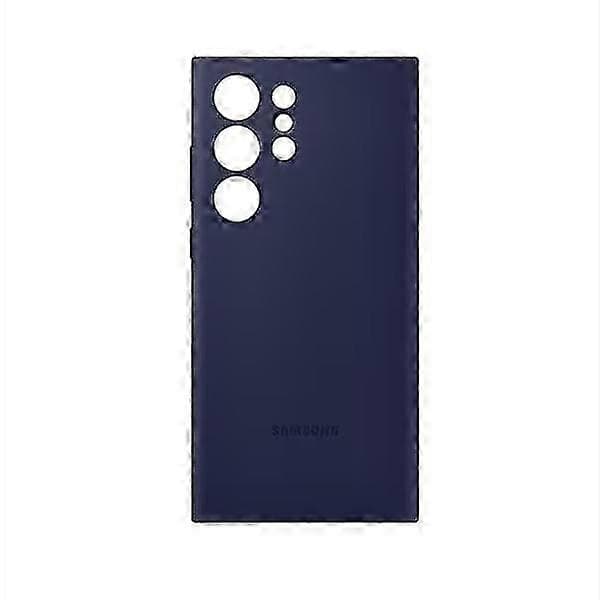 Galaxy S23 Ultra Silikone Cover Navy blue
