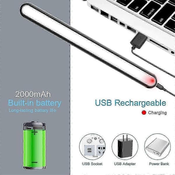 Batteridrevne LED-stripslys, underskapslys, leselys