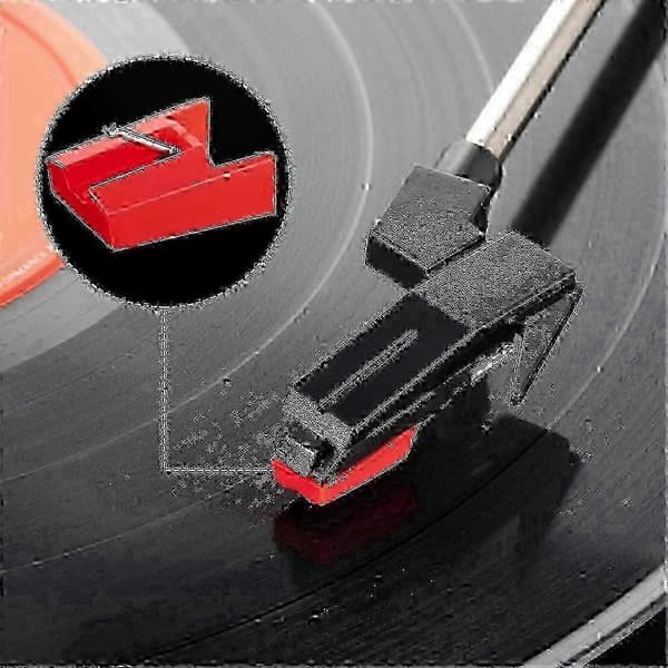2-pak erstatningsstift til ION pladespillere, kompatibel med ICT04RS, TTUSB10, ITTCD10, LPDock, LP2CD, LP2Flash-systemer