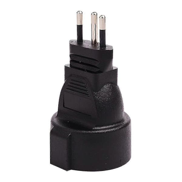 Sveitsisk rund 3-pins til EU 16A 250V strømadapter