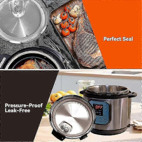 Silikonforseglingsringer 3 stk for Instant Pot 5/6 Qt