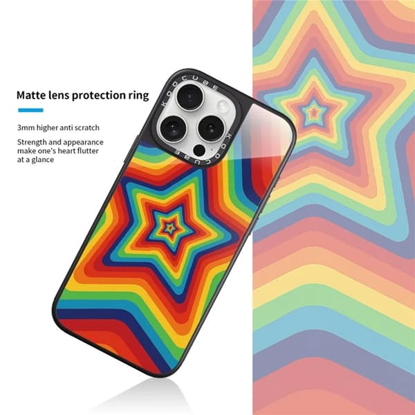 Mobildeksel til iPhone 15 Pro Max MagSafe Aluminium Silikon Flerfärgad 95