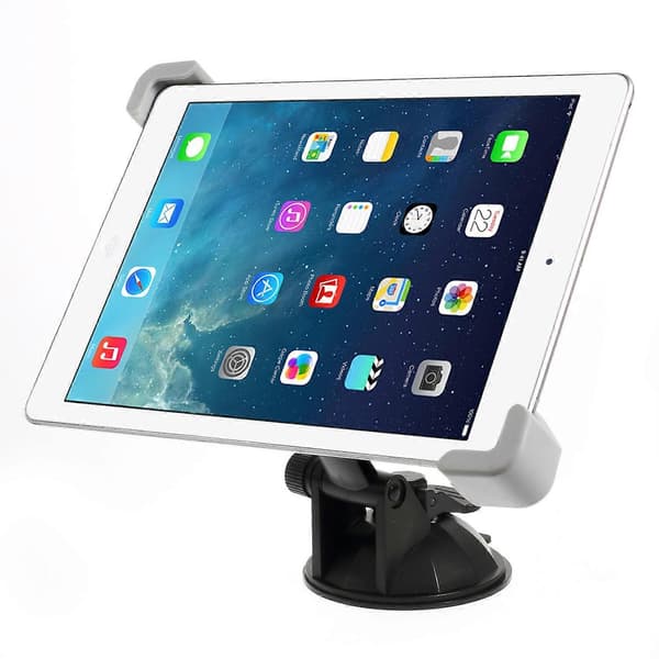 Universal sugkopp bilhållare för iPad Samsung Etc Tabs, Bredd: 17,7-27 cm