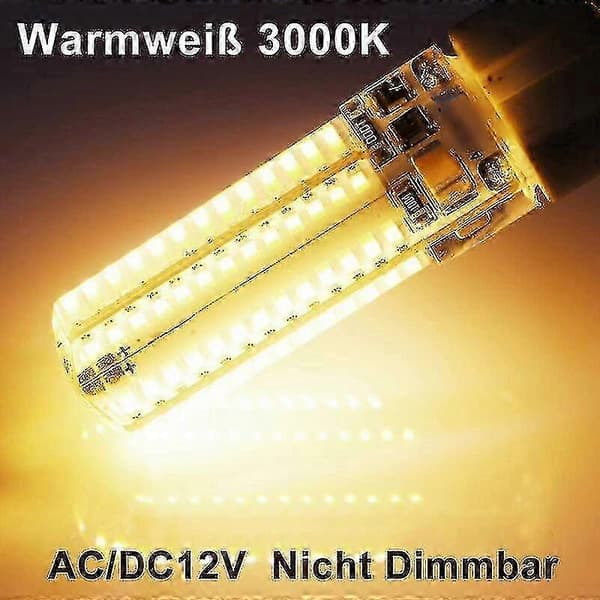 G6.35 LED-lampe 12V 7W Halogen Erstatning Ikke-dimbar 2 stk