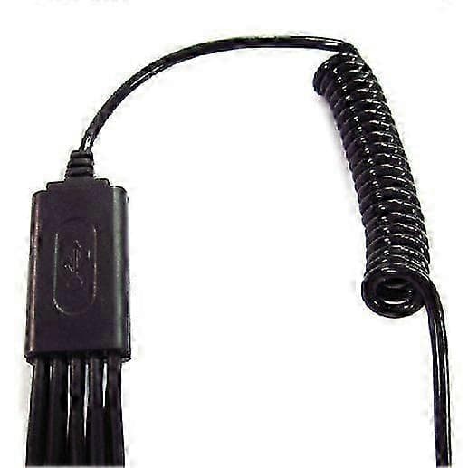 Multifunksjonell 10-i-1 ladekabel utvidet spiralledning uttrekkbar, 10-i-1 datakabel