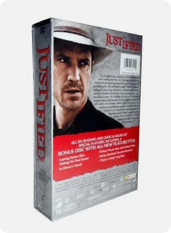 Justified Komplet TV-serie DVD 19-disc engelsk version Ny boksæt