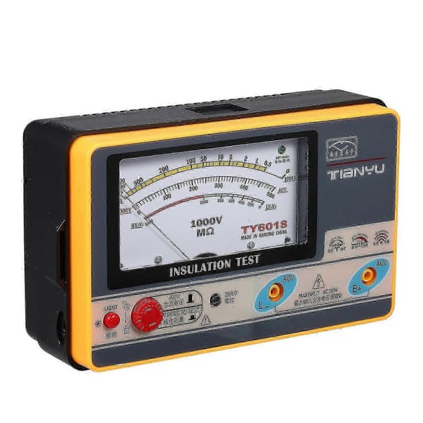 0-2000MΩ Isolasjonstester 1000V Digital Ohmmeter Håndholdt Megger Utgave C