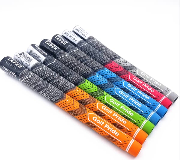 10 st Golf Pride MCC PLUS 4 Golfgrepp Standardstorlek (Red, Orange, Gray, Green, Blue) *2 Midsize