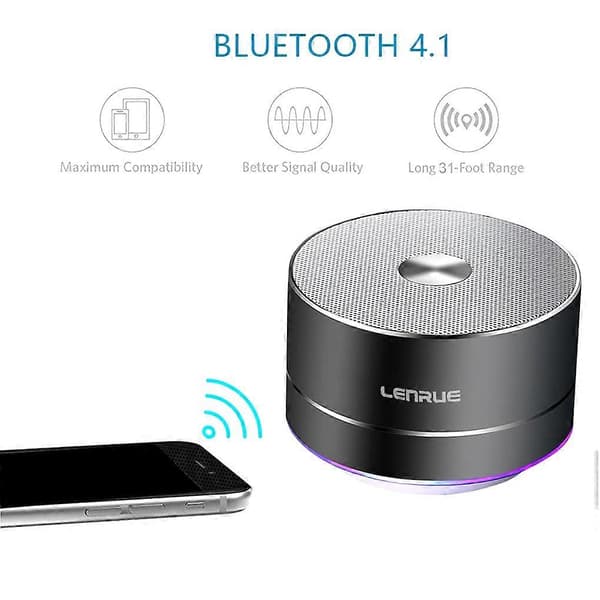 A2 Utendørs Bluetooth-høyttaler Bærbar Trådløs Lydboks TF-kort Støttet