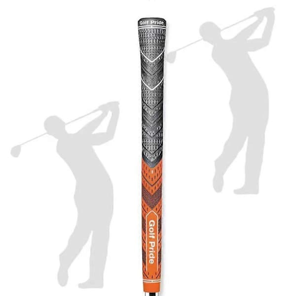 10 st Golf Pride MCC PLUS 4 Golfgrepp Standardstorlek Orange Midsize