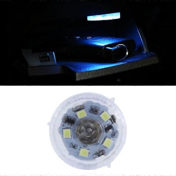 Universal trådlös LED-atmosfärbelysning för bil Nödfotbelysning White Light