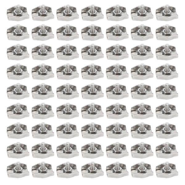 20 stk. 304 rustfrit M3 enkeltklips rebklemme til mekanisme
