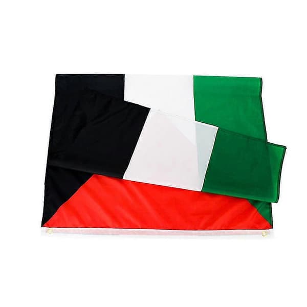 Palestina Flagg 5x3 Ft Stor Gratis Gaza Solidaritetsbanner