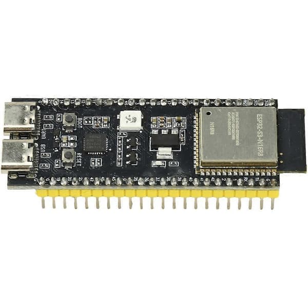 ESP32-S3-DevKitC-1 Kort ESP32-S3-N16R8 CP2102 Seriell Chip WiFi BLE Dual Core Mikrokontroller Utvecklingsmodul