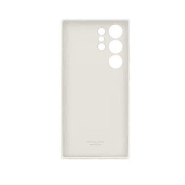 Galaxy S23 Ultra Silikondeksel Snow White