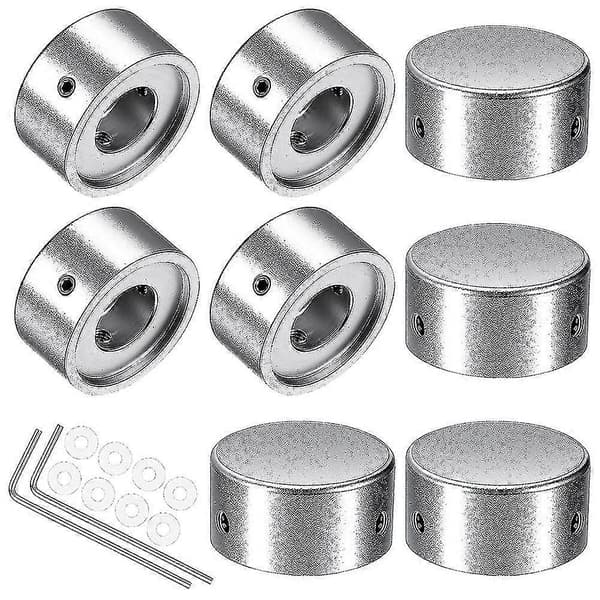 Kitaran efektipedaalin jalkakytkimen päällyste Barefoot Button Cap tarkkuutta varten Silver