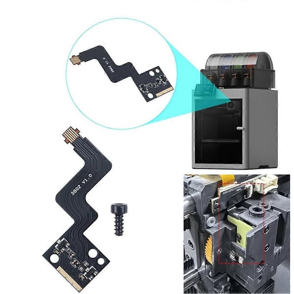 Til P2S ekstruder filament sensor kit 3D printer udskiftning til TZ P2S ekstruder materiale sensor board tilbehør