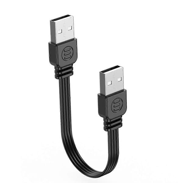 Højhastigheds datakabel 480 Mbps dataoverførsel USB2.0 han til han stikledning 15cm Straight head
