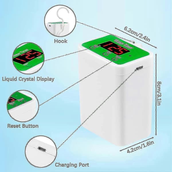 Automatisk plantevanningssystem med USB dryppvanning og timer for potter
