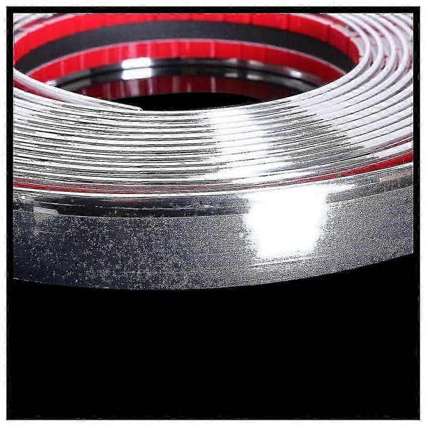 20 mm bred kromlist 5 m längd självhäftande list