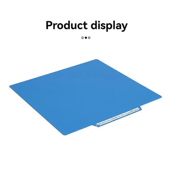 Til Flashforge AD5X Cool Plate - Dobbeltsidet pladebyggeflade lav temperatur PLA/PETG til 3D-printertilbehør Blue