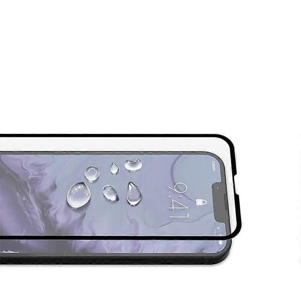 Lemonda HD Silk Print Full Glue Full Screen Coverage 9H Härdat Glas Skydd för iPhone 13 mini