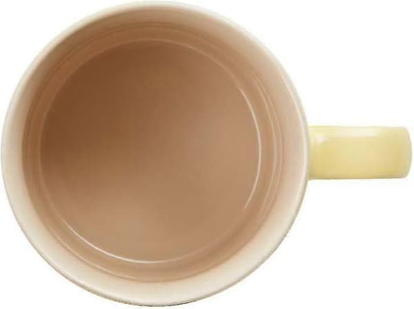 350 ml gul keramisk kaffekop til te og espresso