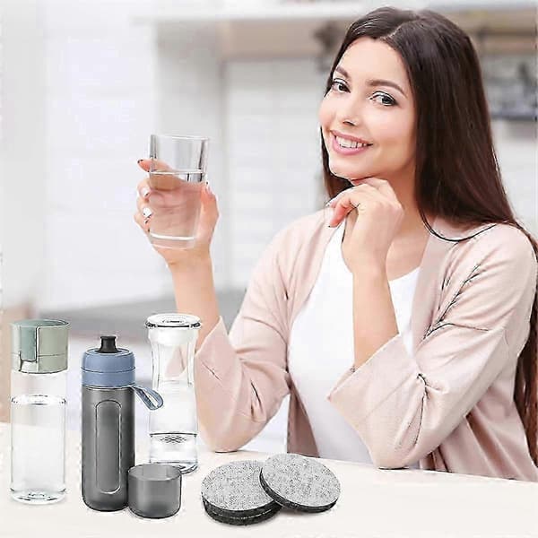 Brita Fill & Go Vannflaskefiltre - 8 Mini Discs Erstatningspakke
