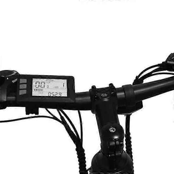 P3H LCD-displaymätare instrumentbräda 24V 36V 48V 60V för elcykel scooter