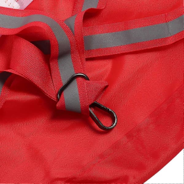 Vindstrut Lättvikt Stark Polyester Vindriktning Röd 100cm Fluorescerande Utomhus Gård