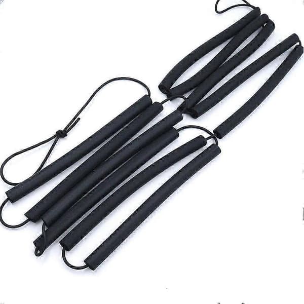 Höjdhopp Bungee Elastisk Stång Skumrep Träningsutrustning Black