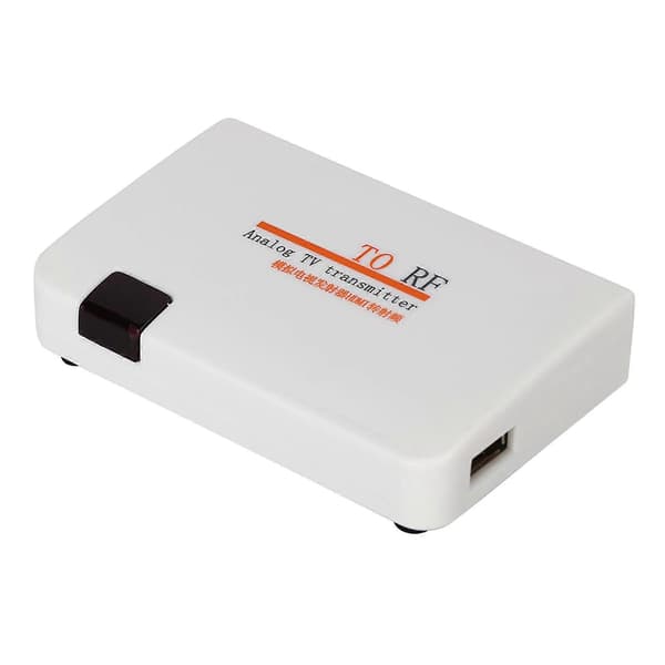 HDMI til RF koaksialkonverteradapterboks til 480P til 1080P understøttelse