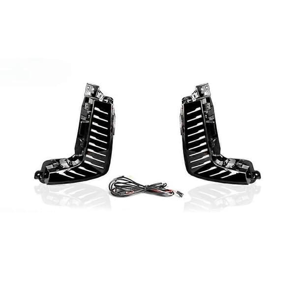 Bil LED kjørelys tåkelys foran for Chery Tiggo 8 Pro Max 2025 blinklys tilbehør Black