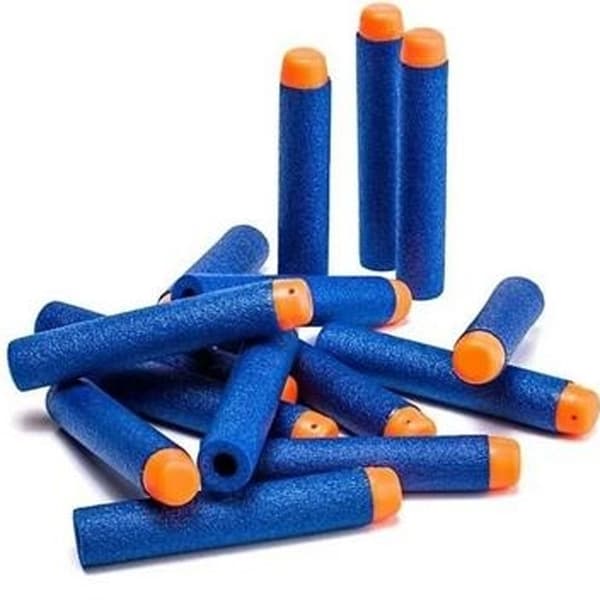 200-pack extra Nerf-kompatibla kulor flerfärgad multifärg one size