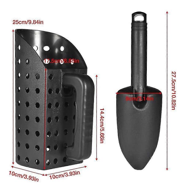 Utomhus Sandskopa Spade Set Bärbar Interaktiv Leksak 1 Set