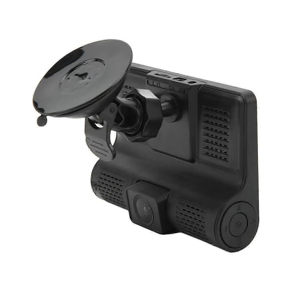 Bilkameralyseopptaker med forbedret nattsyn 4 tommer 3 automatisk dataopptaker