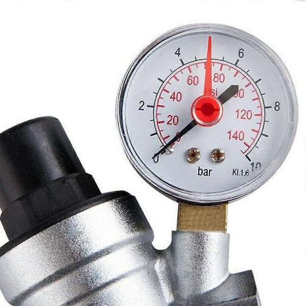 DN20 vanntrykksreduksjon 3/4 tomme vanntrykkregulator med manometer