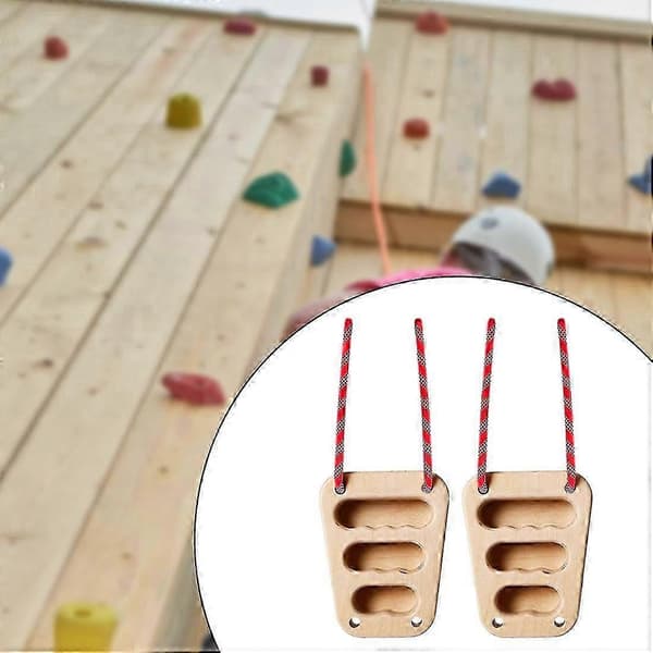 Tre Hangboard Klatring Bærbar Fingerstyrker Pull-Up Grep Arm
