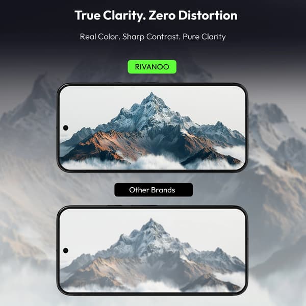 2-Pack Google Pixel 10 Pro XL Screen Protector & 2-Pack Lens Protector - Tempered Glass | [Automatic Installation] - Bubble-Free