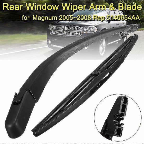 Bakre vindusviskerblad for Dodge Magnum 2005-2008 og Nitro 2007-2009 Black