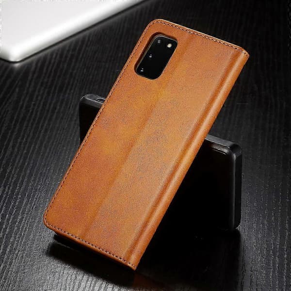 LC.IMEEKE Pung Stand Læder Mobilcover til Samsung Galaxy A41 (Global Version) Multicolor Style E
