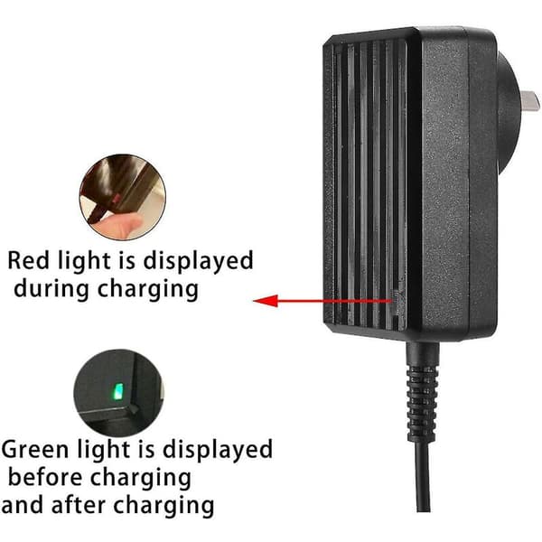 Ladeadapter 28v for Shark strømforsyningskabel laderplugg