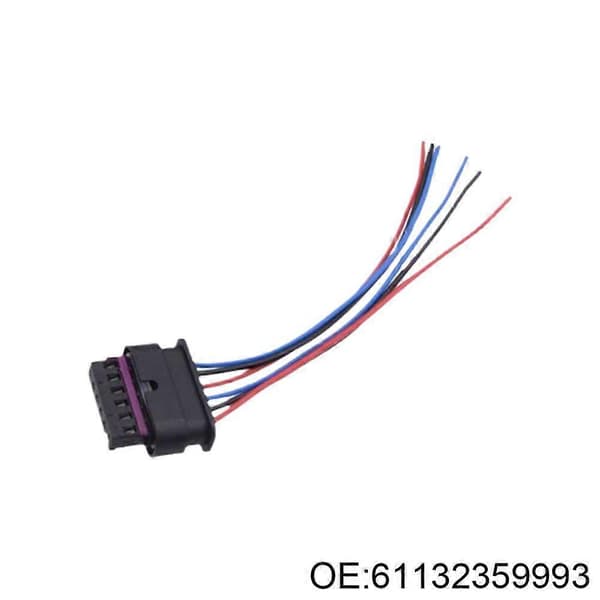 6-bens baglygte forkablet stik til Fiat 500X 2016-2022 A 1pcs