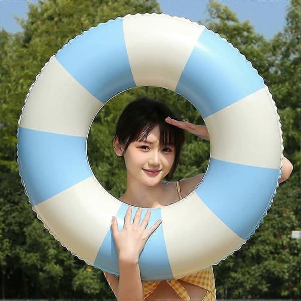 PVC Pool Float Ring Uppblåsbar Simring 1 Styck