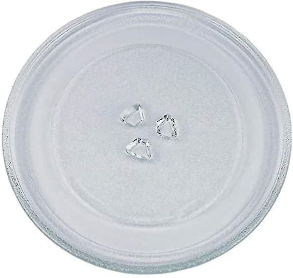 Universal Mikrovågsugnsglasplatta med 3 Fästen, 245 mm