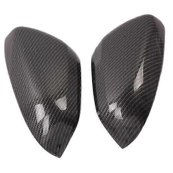 for 2017-2020 MG ZS Karbonfiber ABS Side Bakre Sidespeildeksel Trim Stripe Tilbehør